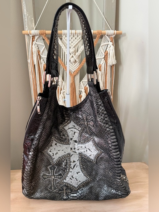 Kippys Handbags - KIPPY’S Cross Hobo Handbag with Swarovski Crystals ✨